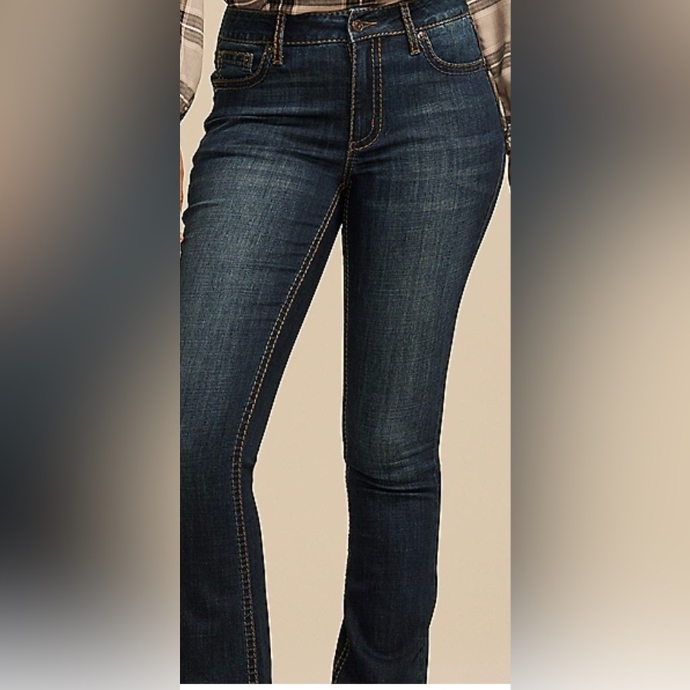 Maurices Dark Indigo Bootcut Jeans